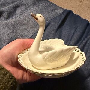Avon Swan trinket dish